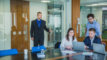 Modern managed office workspace used by Global Capability Centers in India